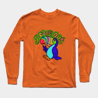 peace out toucan Long Sleeve T-Shirt